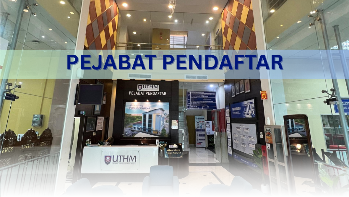 Laman Web Pejabat Pendaftar UTHM